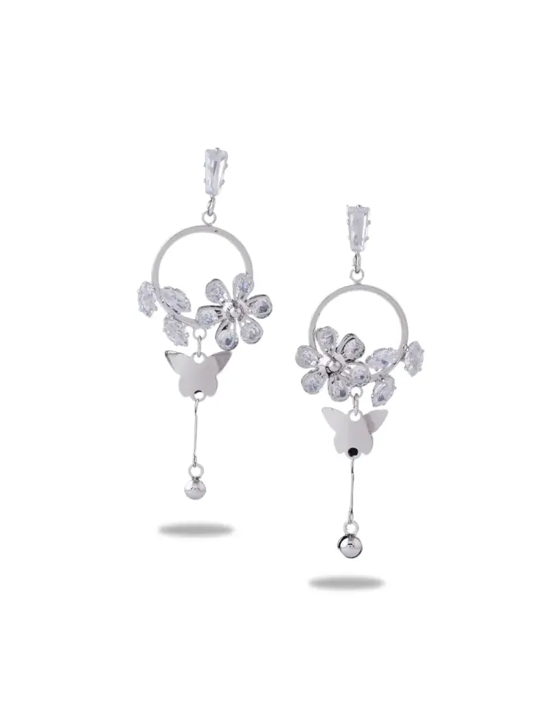 Solibelle Zirconia Studded Dimond Earring