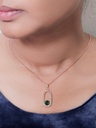 Solibelle Rose Gold Elegance: Trending Chain Pendant