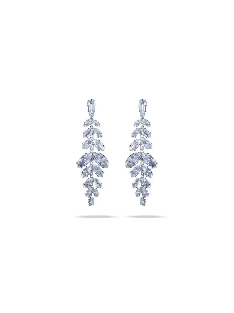Solibelle Cubic Zirconia CZ long Earrings