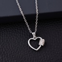 Solibelle Silver Heart Pendant