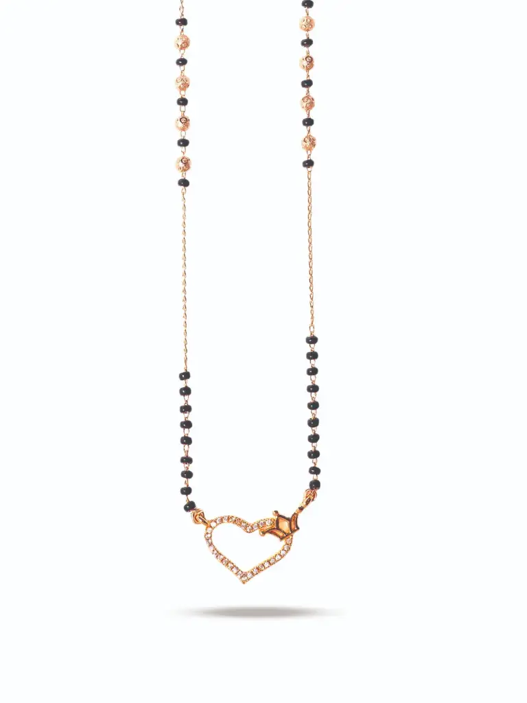 Solibelle Heart Pendant mangalsutra