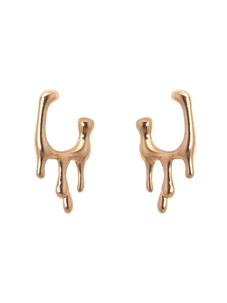 Solibelle Gold Plated Anti Tarnish Drip Earring