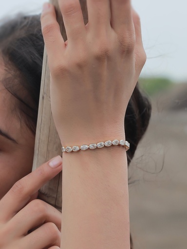 [ADB2] Solibelle Opulence Round Gold Bracelet
