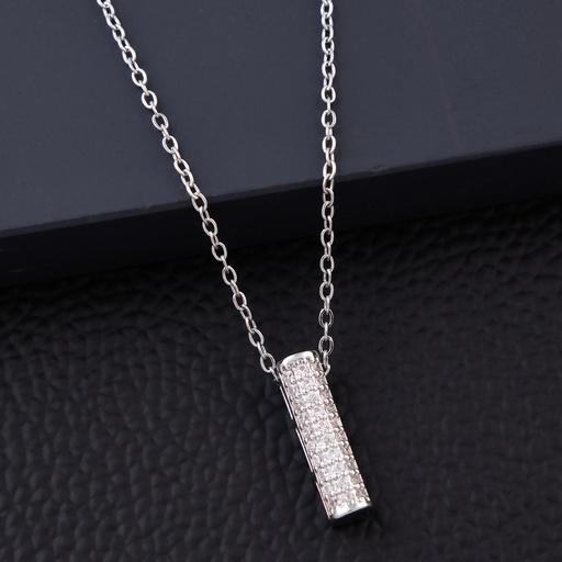 [KC3052] Solibelle Silver Till The Infinity Pendant Necklace