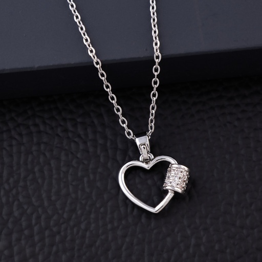 [KC3041] Solibelle Silver Heart Pendant