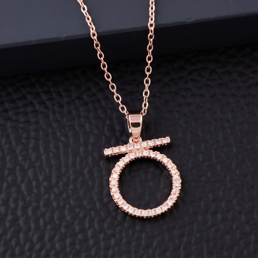 [KC3066] Solibelle Gold Plated Round Pendant
