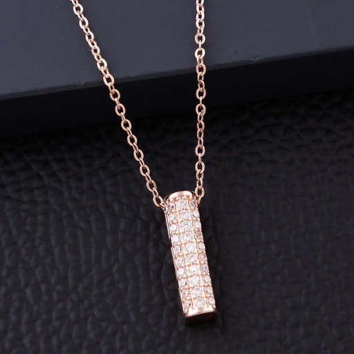 [KC3036] Solibelle Stunning Rose Gold Chain Pendant: The New Trend