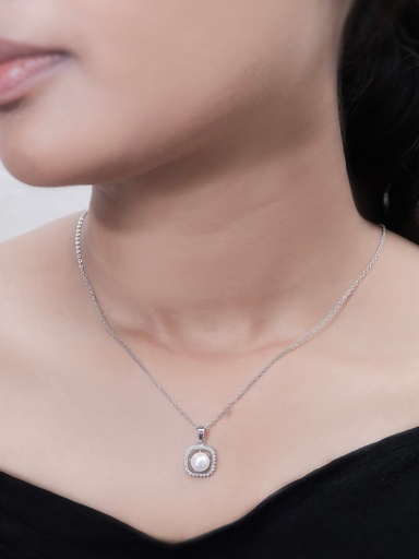 [KC3047] Solibelle Diamond Cubic Pendant