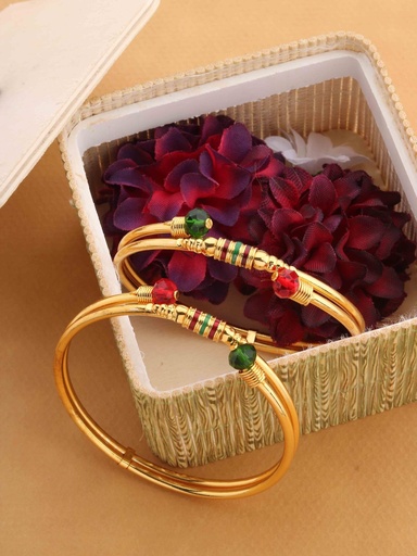 [CB3] Solibelle Golden Bangels - Handcrafted Jewelry for Every Occasion
