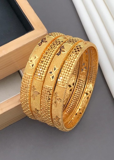 [CB131] Solibelle Elegant Gold-Plated Kangan