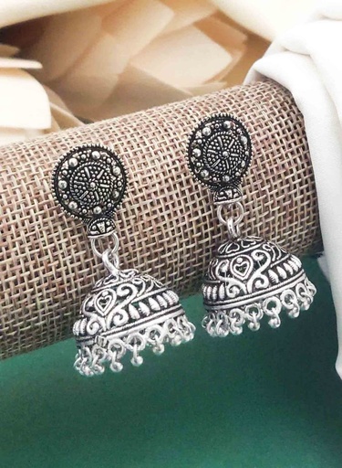 [NB2] Solibelle Beautiful Pearl Hoop Stud Jhumki Fashion Styles