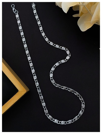 [MC02] Solibelle Refined Silver-Plated Chain for Men – Ultimate Elegance