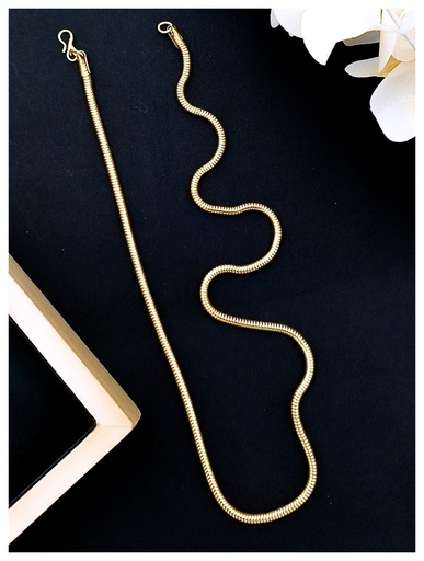 [MC12] Solibelle Classic Gold-Plated Chain for Men – Premium Quality