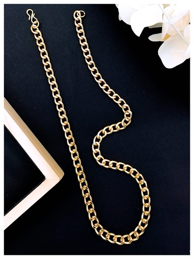 [MC07] Solibelle Elegant Gold-Plated Chain for Men – Timeless Style