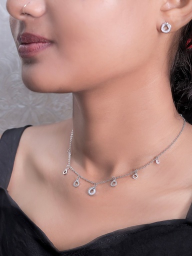[KC3078] Solibelle Round Charms Queen Necklace