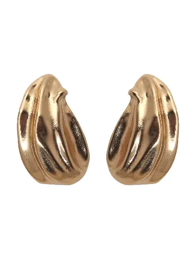 [VAD-13] Solibelle Timeless Gold Plated Dangle Earrings